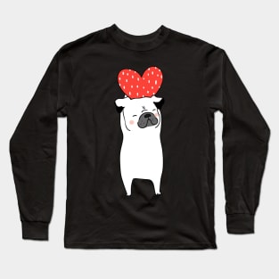 Pup Heart Long Sleeve T-Shirt